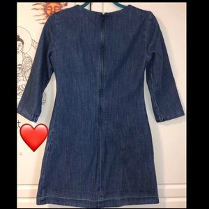 Vintage denim dress